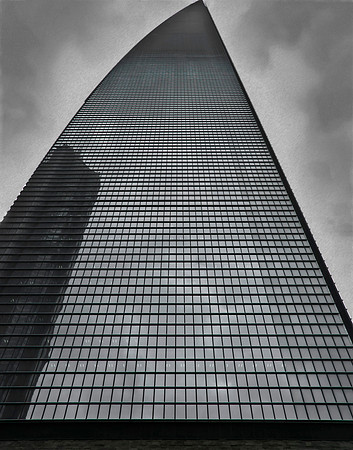 Shanghai in the rain