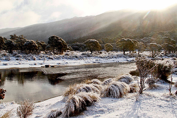 Thredbo River Sunset
