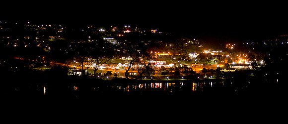 Jindabyne Township at Night